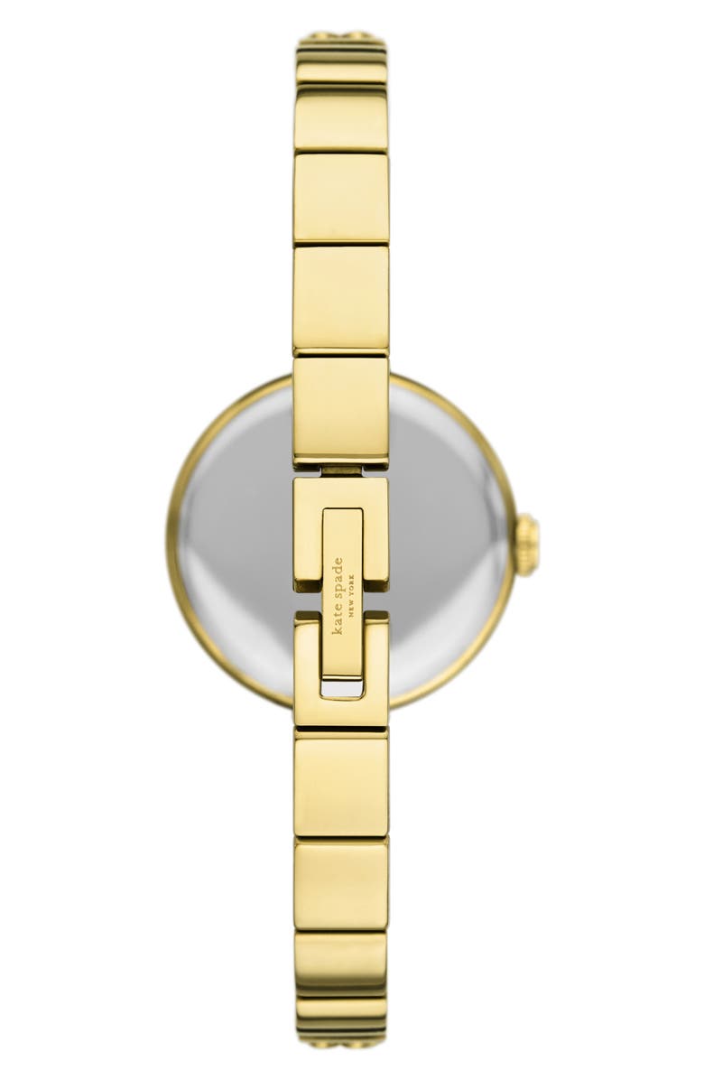 Kate Spade New York monroe bangle watch, 24mm case, Alternate, color, Gold