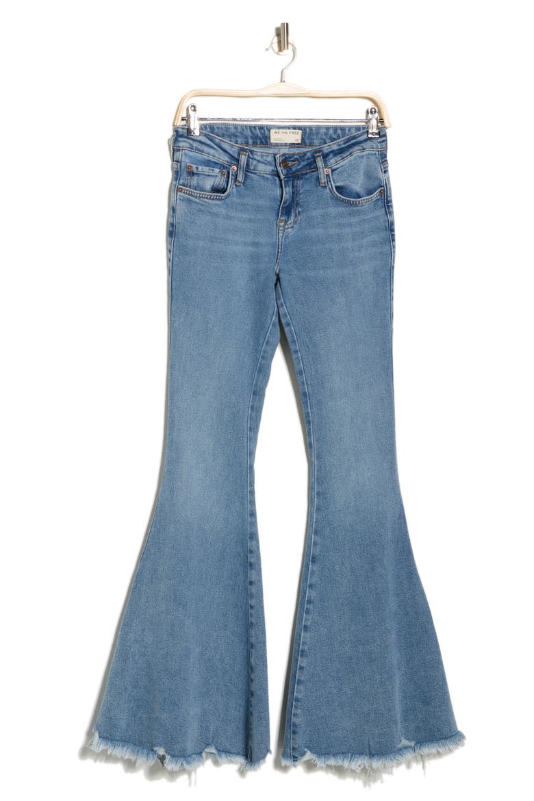 Emre Flare Jeans, Alternate, color, POPPY BLUE