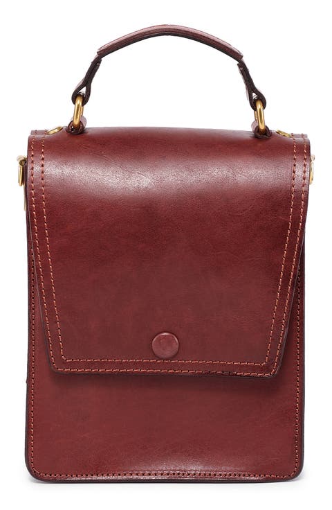 Basswood Leather Crossbody Bag