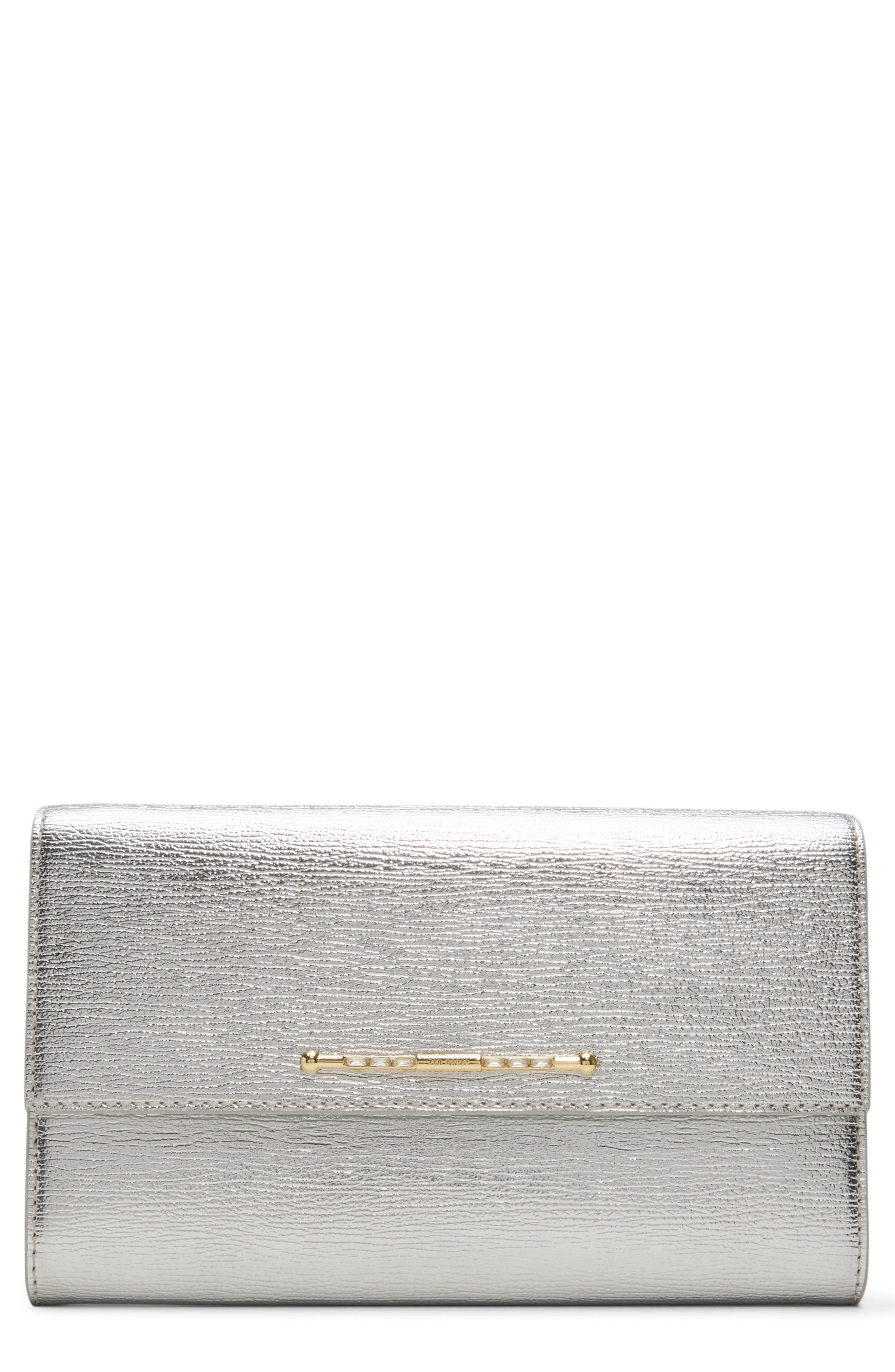 Ted Baker London Kira Leather Flap Clutch