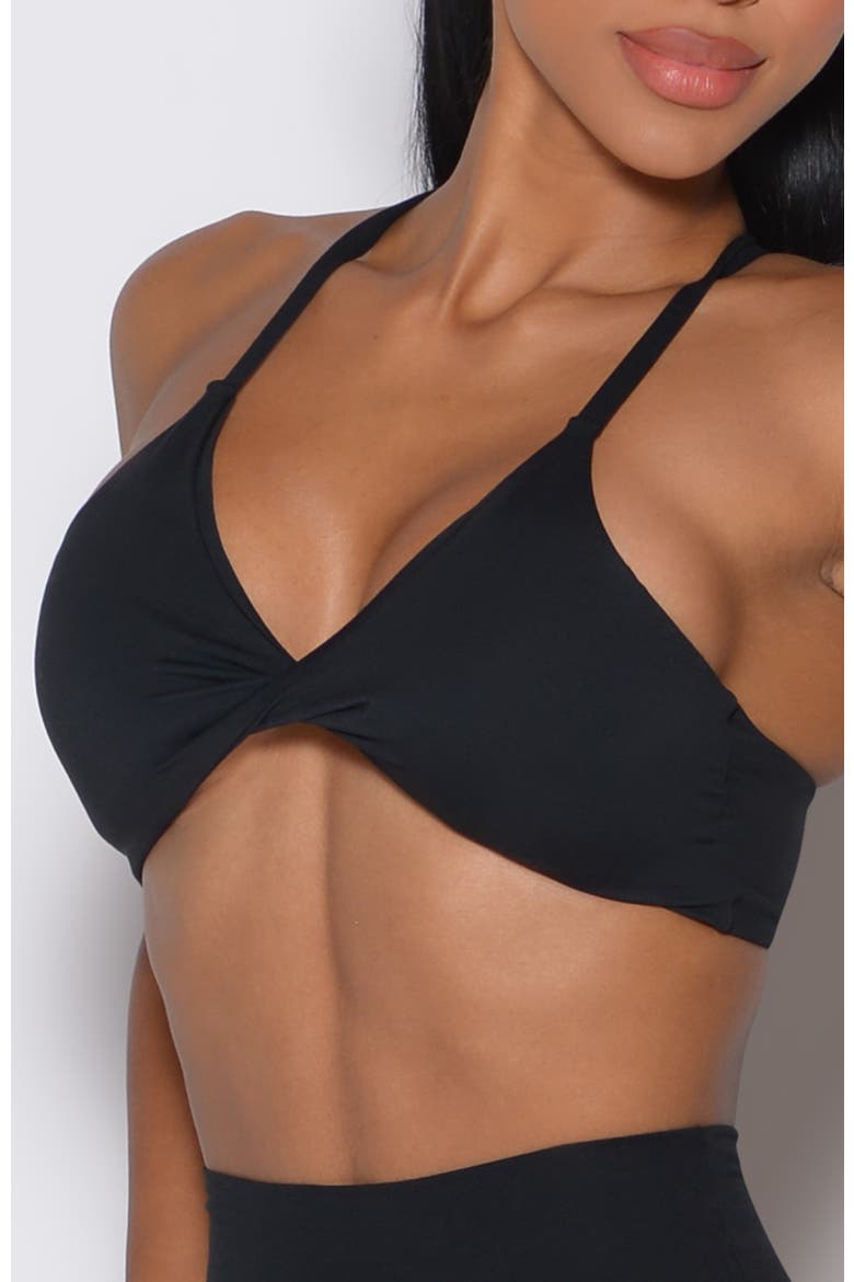 Twist Mini Bra, Alternate, color, Black
