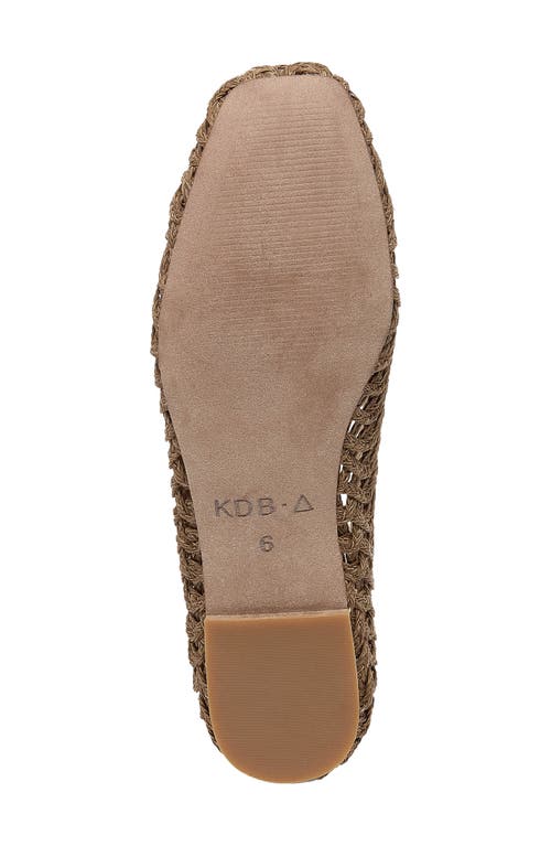 Kelsi Dagger Brooklyn Frankie Crochet Ballet Flat In Armadillo