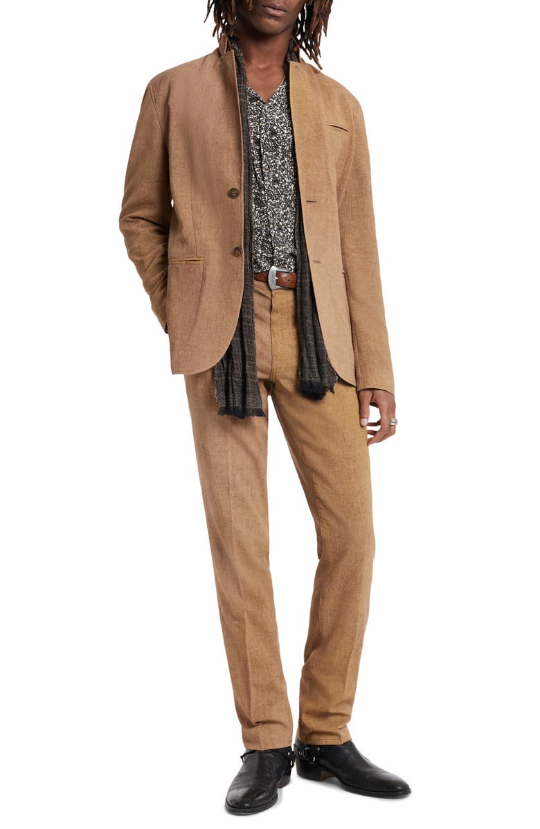 John Varvatos Slim Fit Cotton Jacket, Alternate, color,