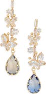EYE CANDY LOS ANGELES CZ Butterfly Drop Earrings