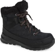 The North Face Thermoball Leather Waterproof Lace Up Boot