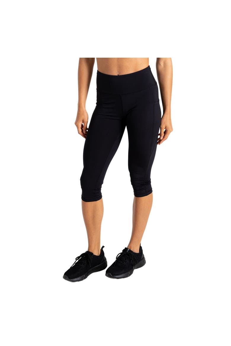 Influential Ii Plain 3/4 Leggings, Alternate, color, Black