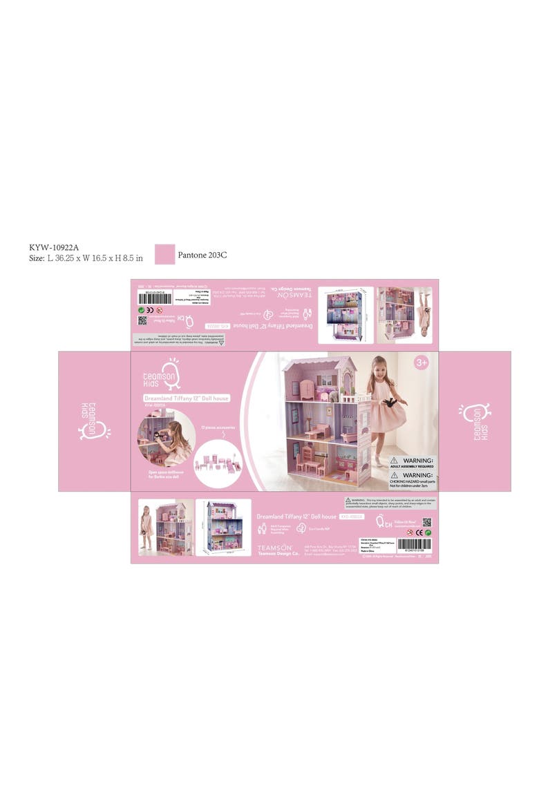 Olivia's Little World Dreamland Dollhouse & Accessories, Alternate, color, PINK