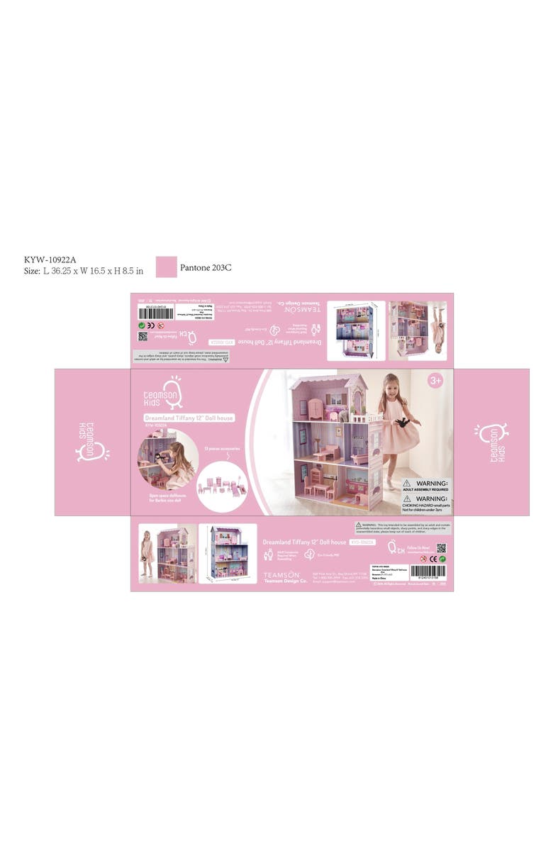 Teamson Kids Olivia's Little World Dreamland Dollhouse & Accessories, Alternate, color, Pink