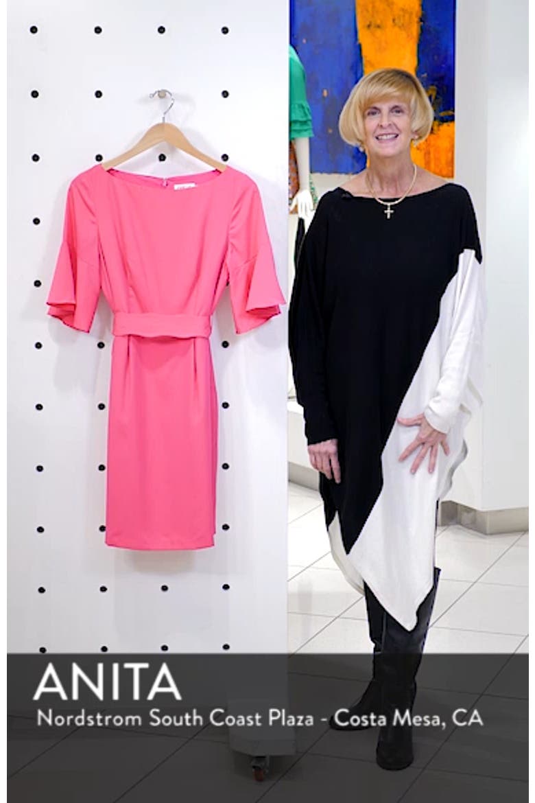 Bell Sleeve Sheath Dress video