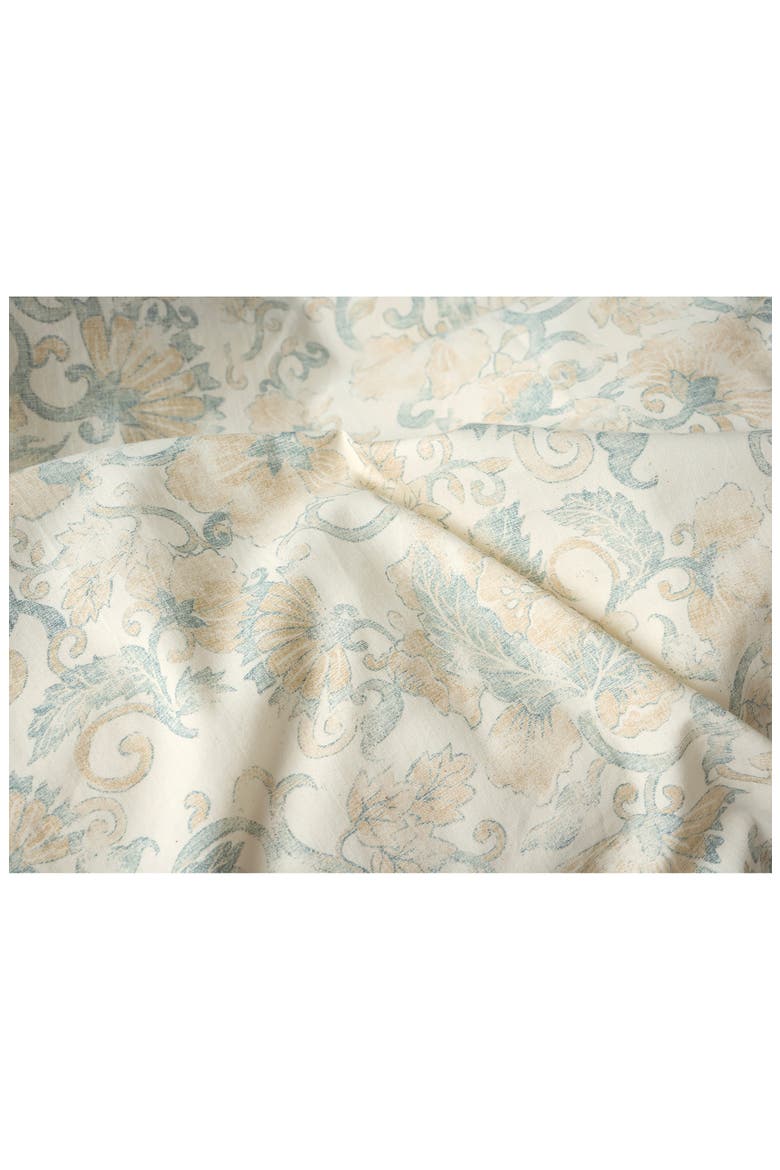 Solana Organic Cotton Duvet Cover, Alternate, color, TIDAL/ DOE