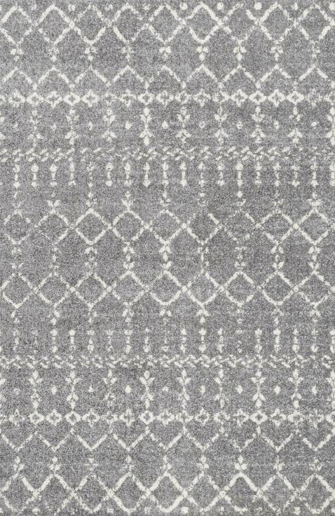 Moroccan HYPE Boho Vintage Diamond Area Rug