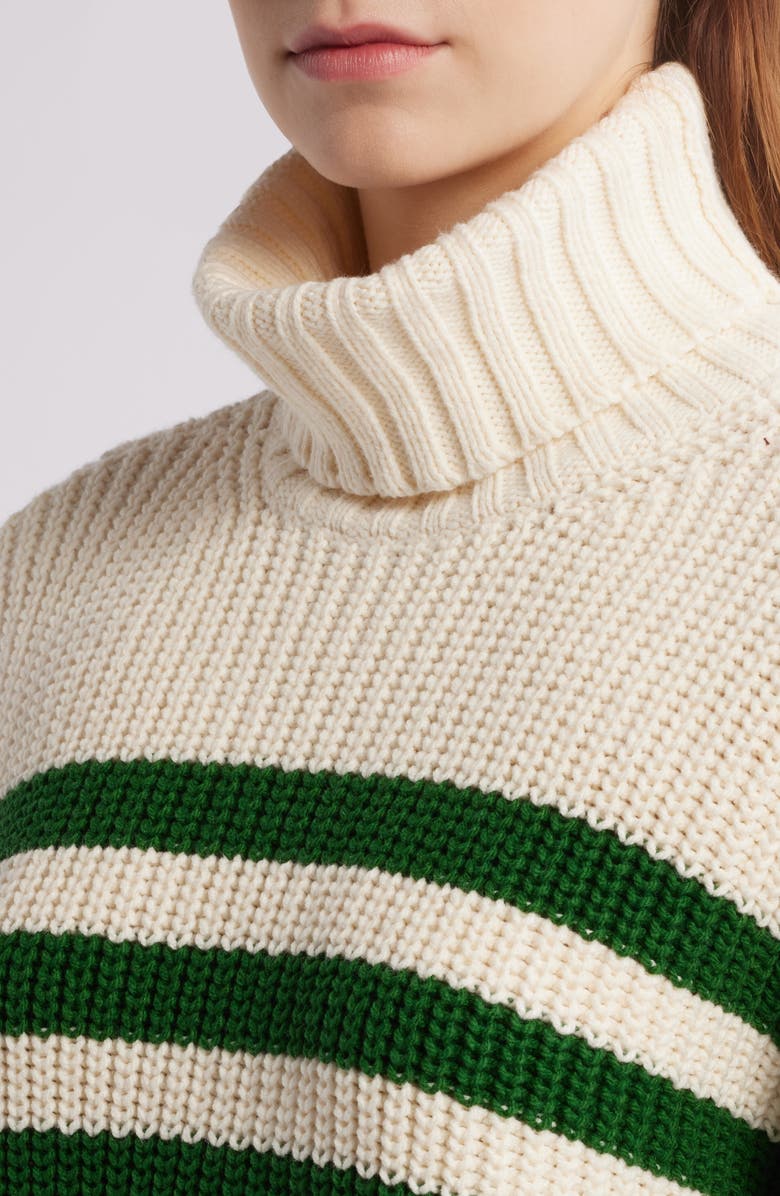 Madewell Wide Rib Turtleneck Sweater, Alternate, color,