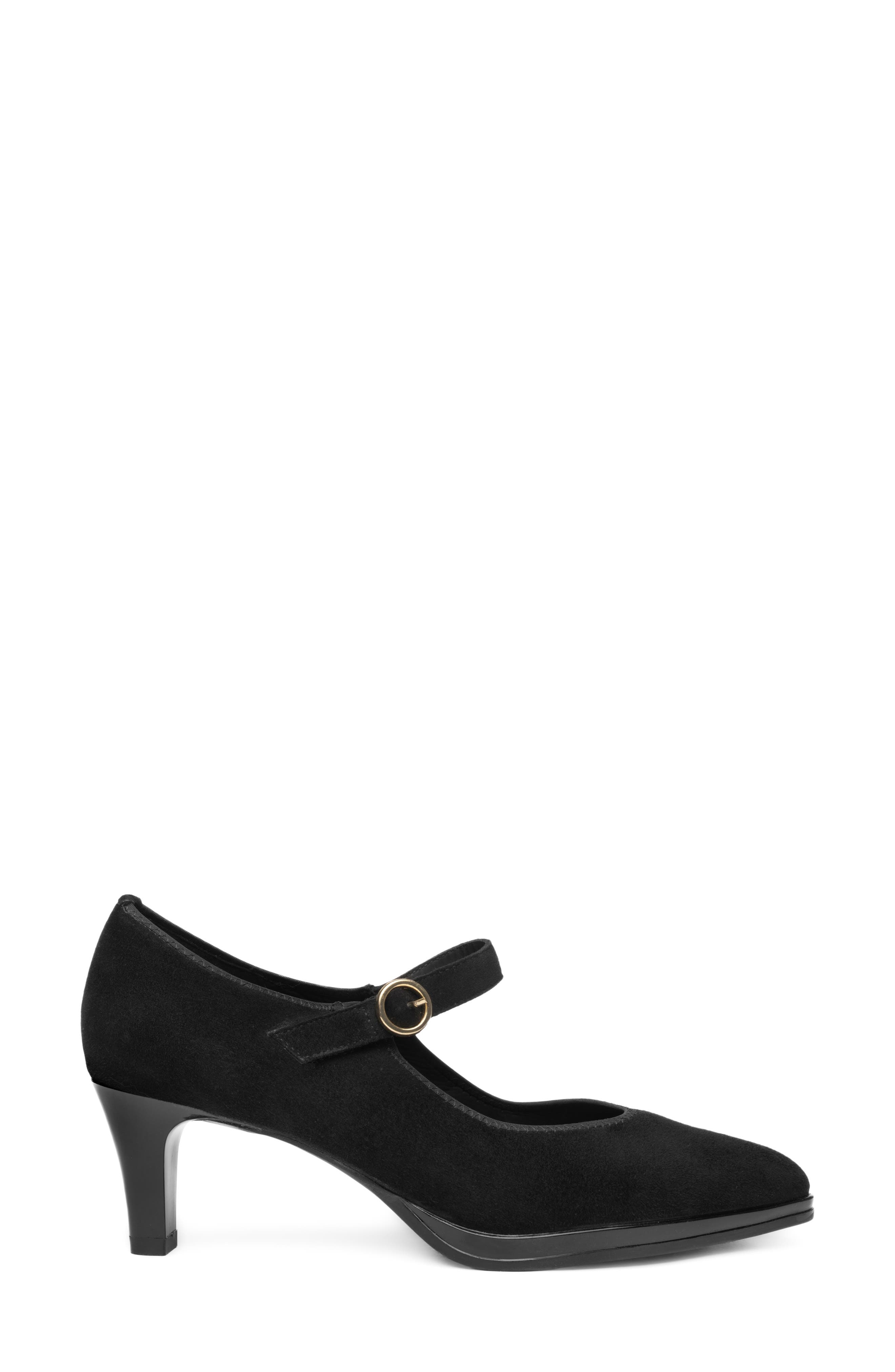 Amethyst Mary Jane Pump, Alternate, color, BLACK
