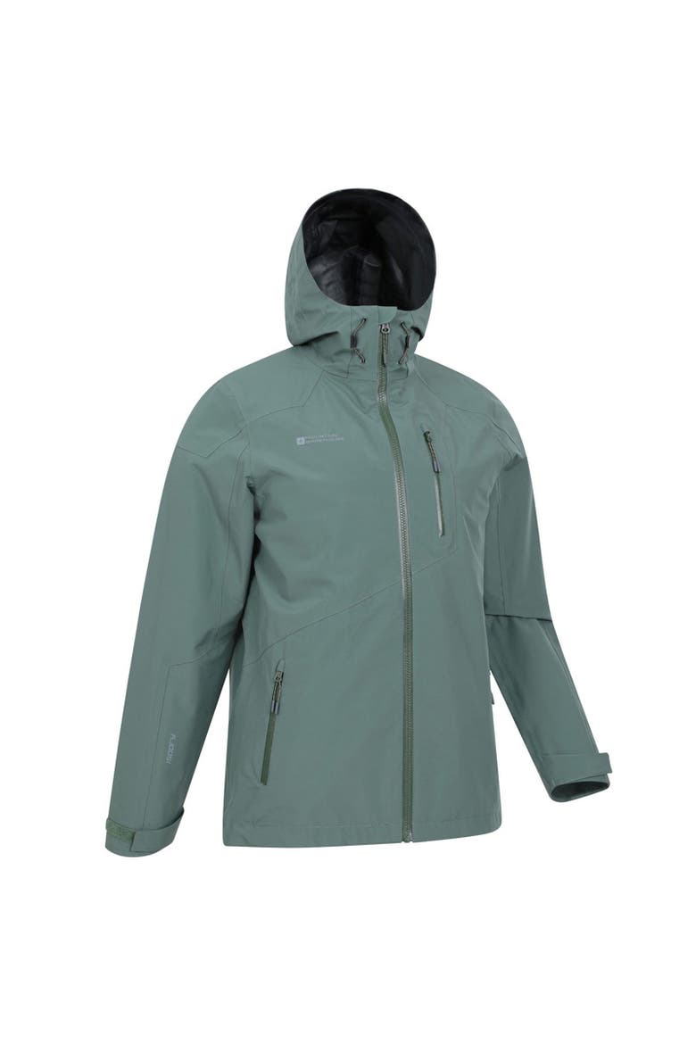 Bachill Three Layer Waterproof Jacket, Alternate, color, Green