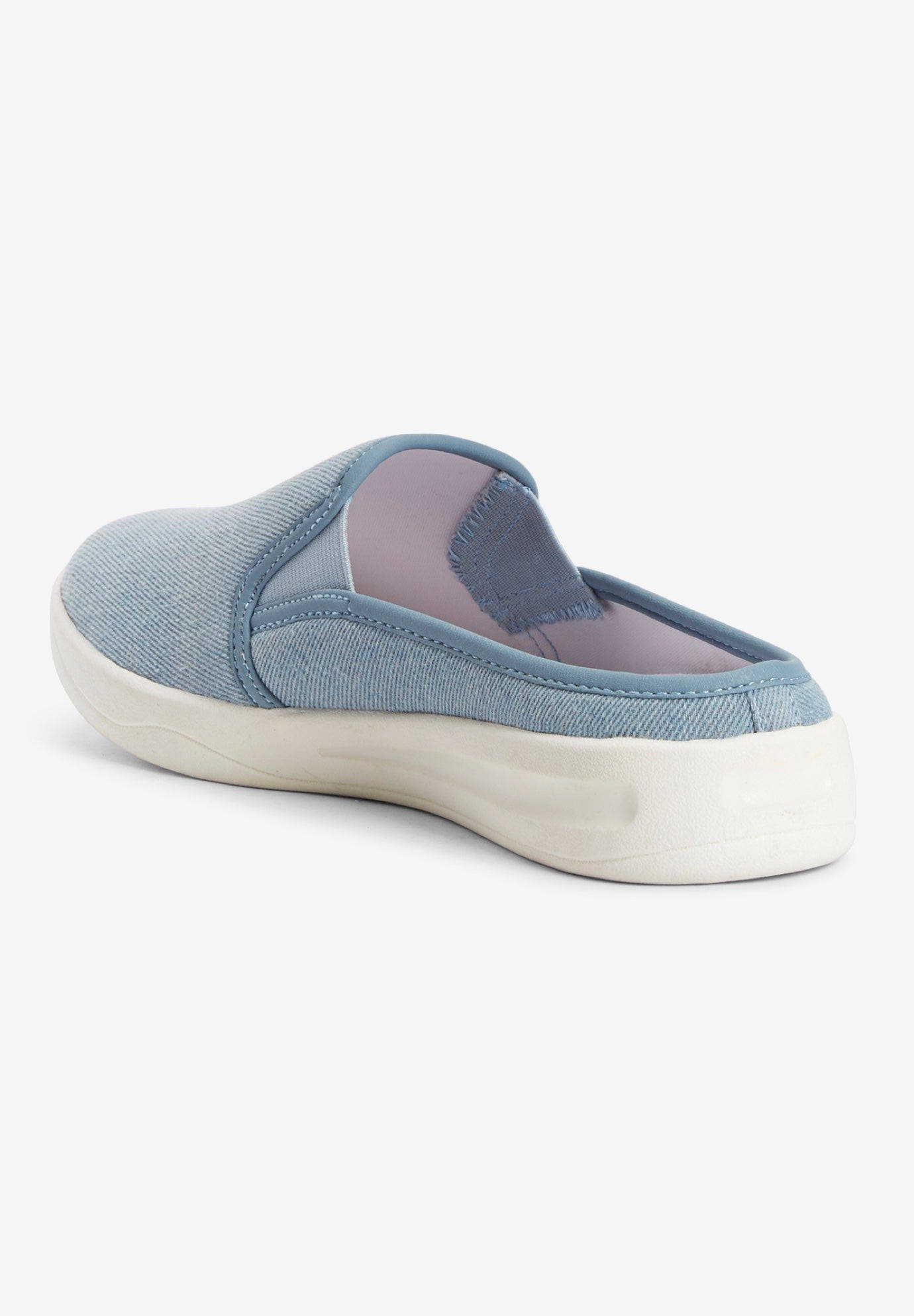 The Camellia Slip On Sneaker Mule, Alternate, color, LIGHT DENIM