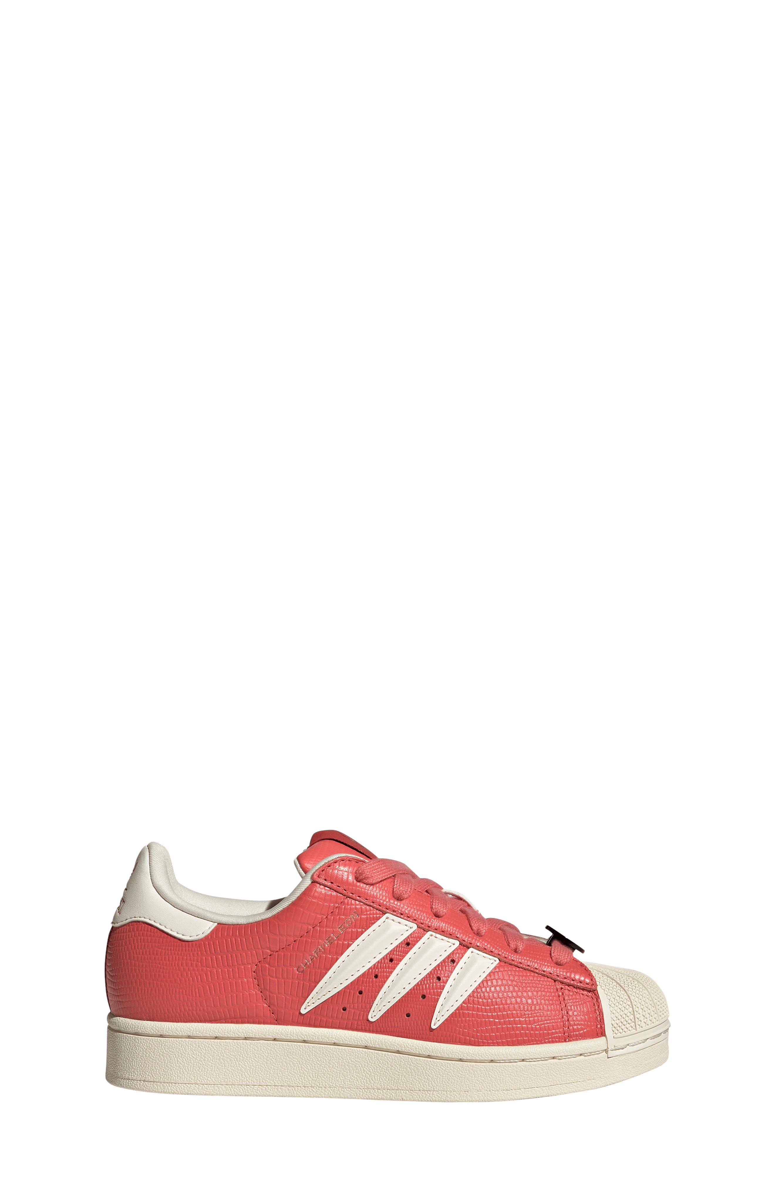 x Pokémon Kids' Superstar II Sneaker, Alternate, color, PRELOVED SCARLET/ CREAM