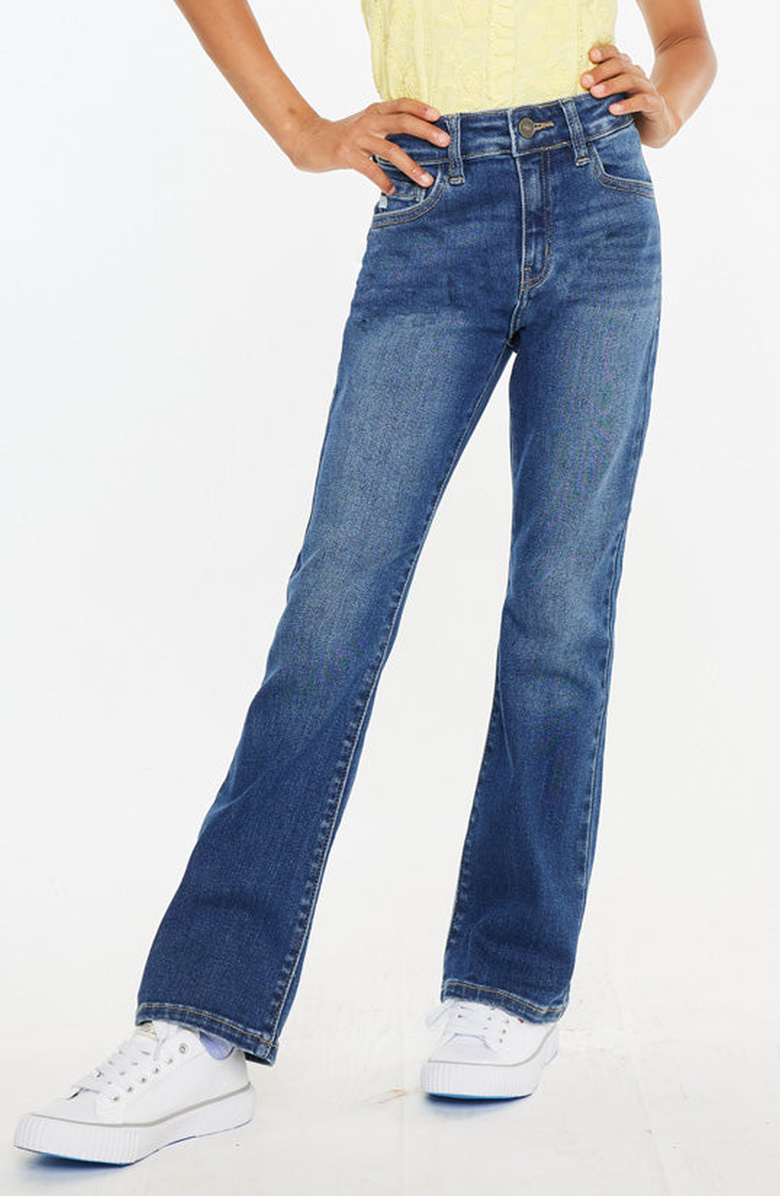 KanCan Elaine High Rise Bootcut Jeans, Main, color, Medium Wash