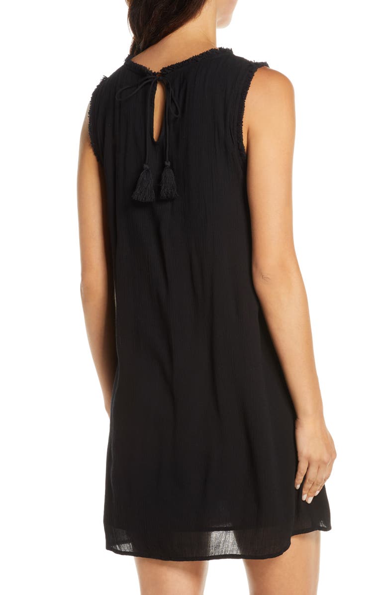 Tommy Bahama Eyelet Yoke Cover-Up Dress, Alternate, color, 