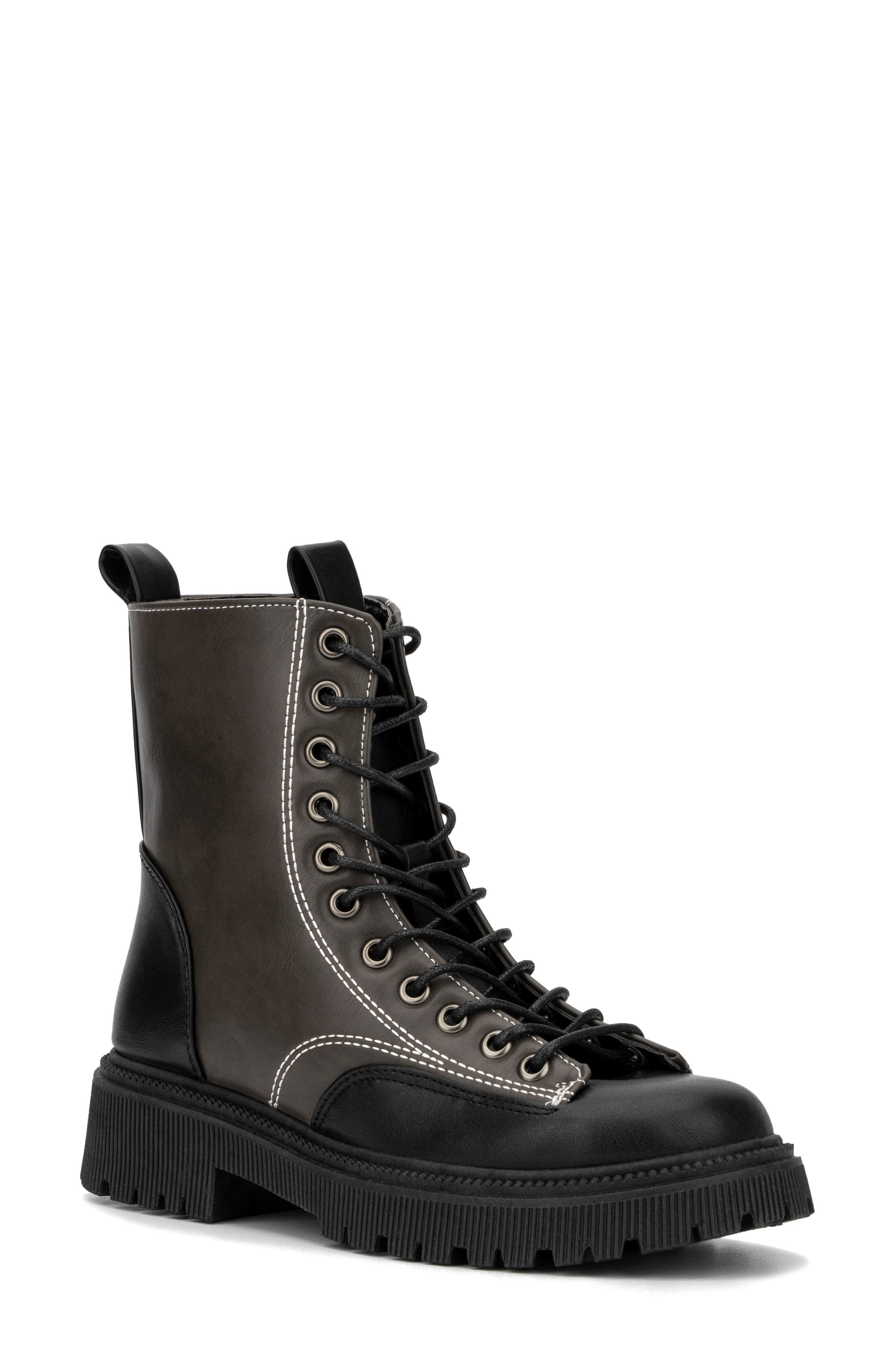 OLIVIA MILLER Calliope Combat Boot, Main, color, 