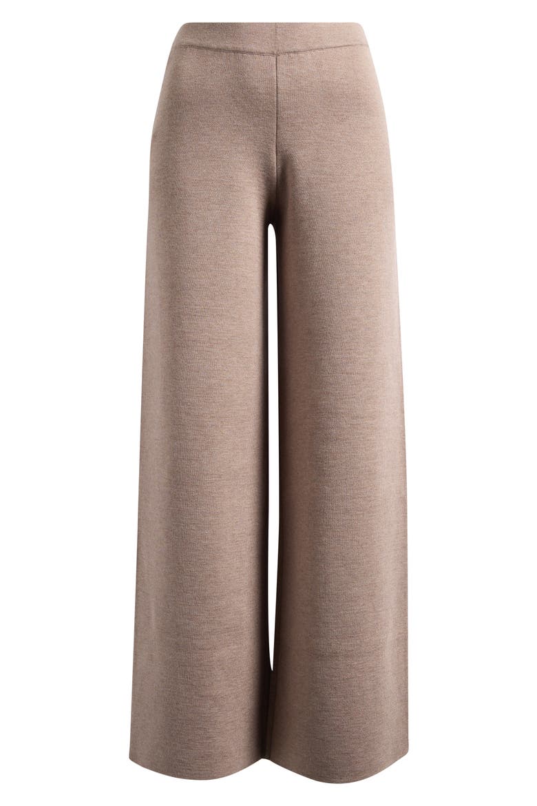 Avery Wide Leg Pull-On Pants, Alternate, color, TAUPE