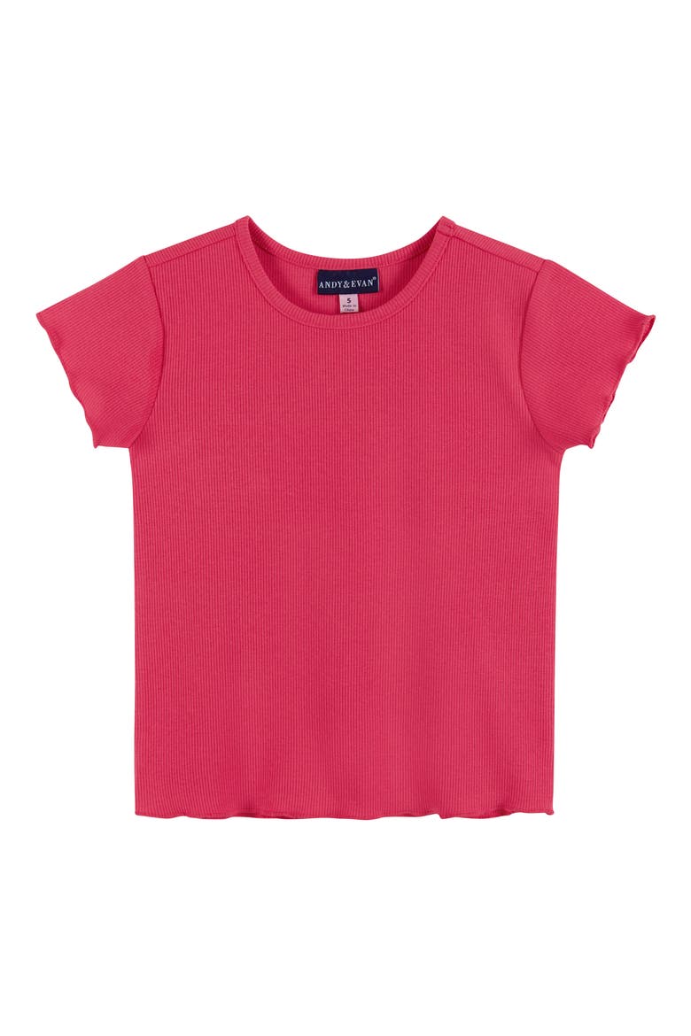 Kids' Cherry Print Tank T-Shirt Dress, Alternate, color, PINK CHERRY