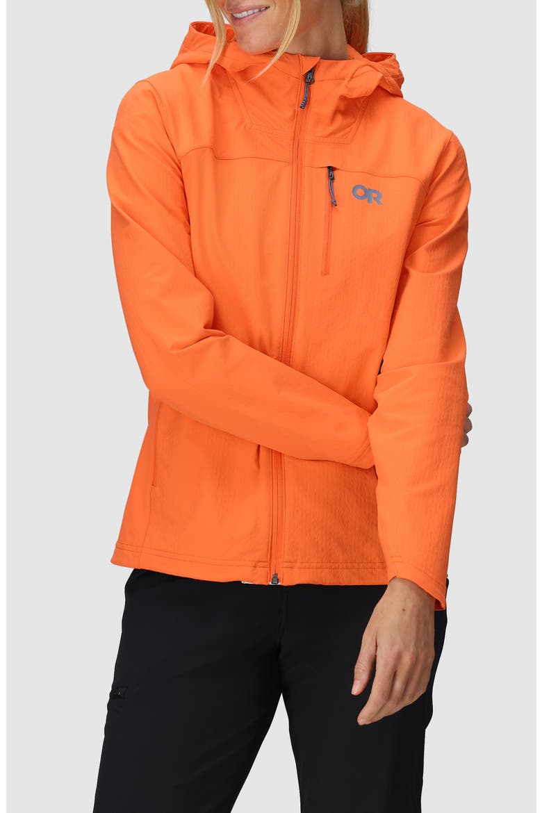 Ultima Hooded Jacket, Main, color, ZEST