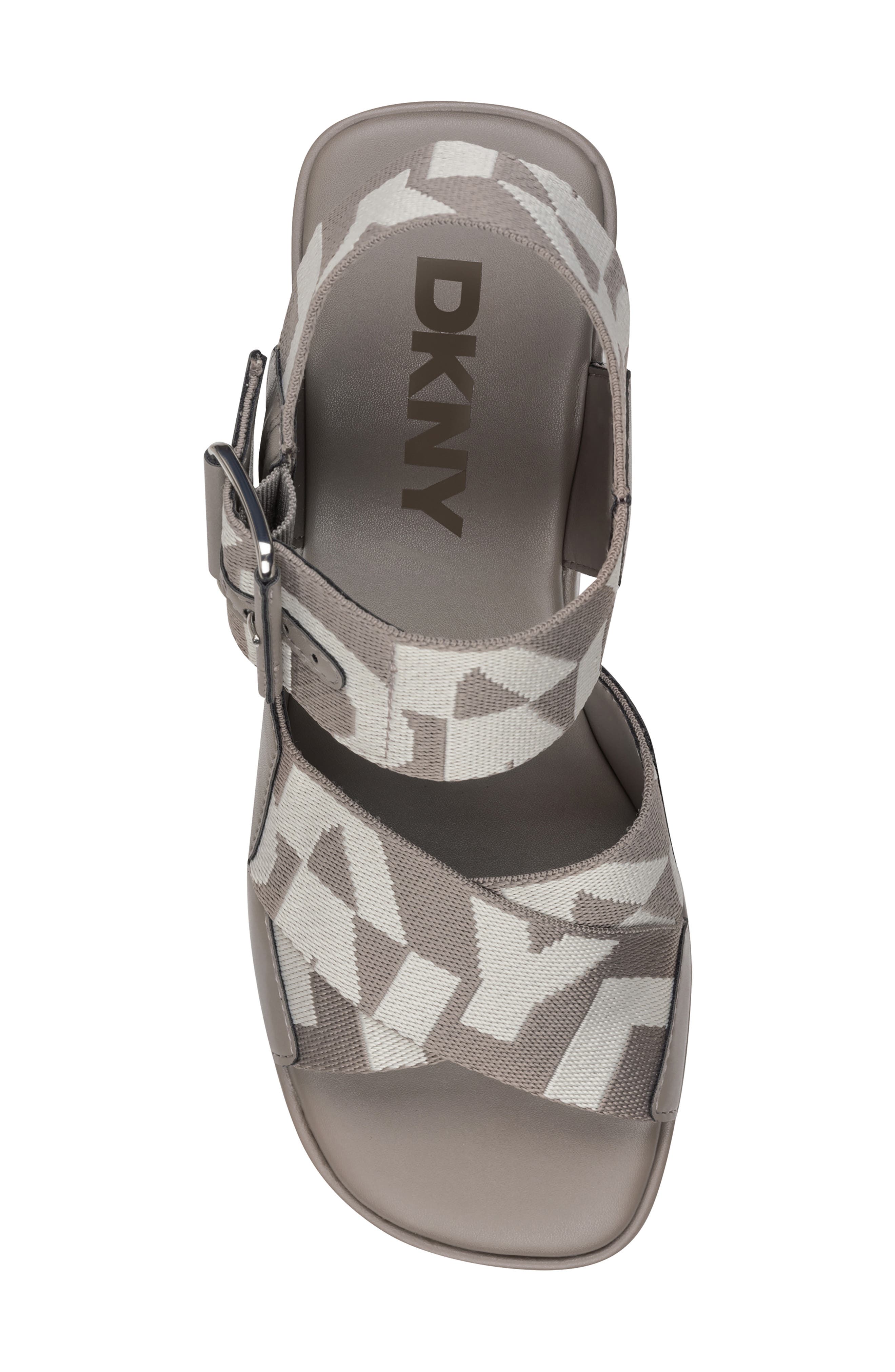 DKNY Makario Ankle Strap Platform Sandal, Alternate, color, 