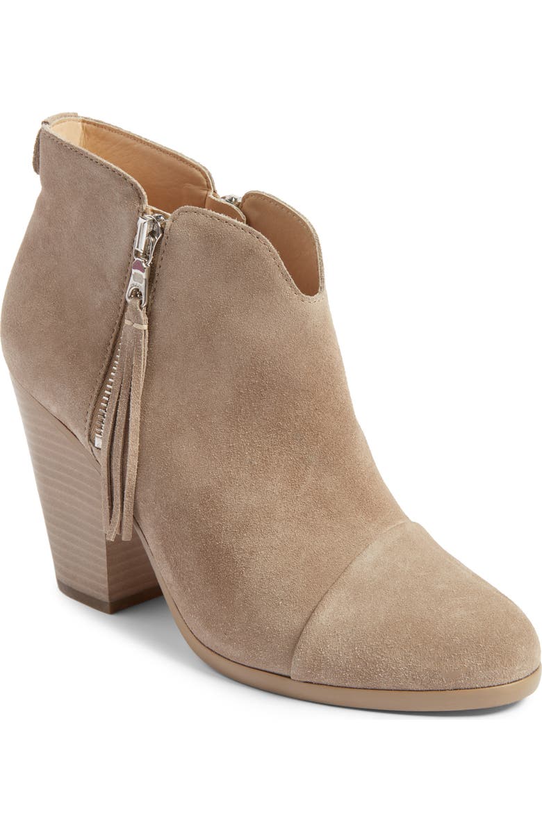 rag & bone Margot Fringe Cap Toe Bootie, Main, color,