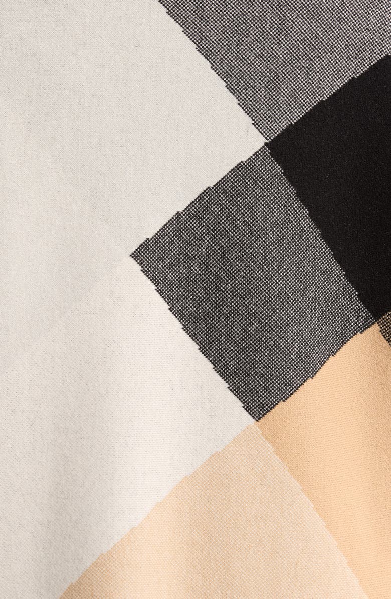 Jones New York Jacquard Turtleneck Sweater, Alternate, color, Cafe Au Lait Multi