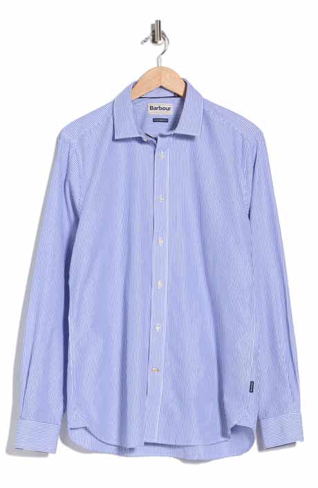 Graham Tailored Fit Stripe Button-Up Shirt