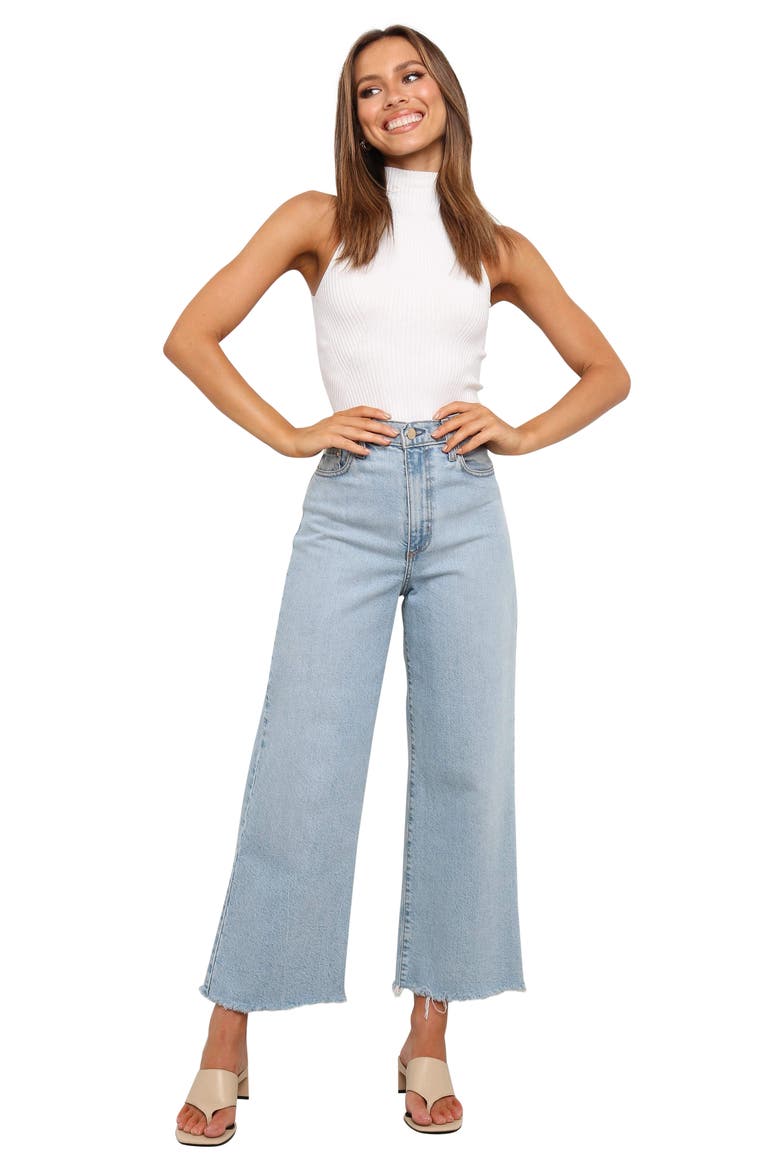 Runie Mock Neck Sleeveless Rib Top, Alternate, color, WHITE