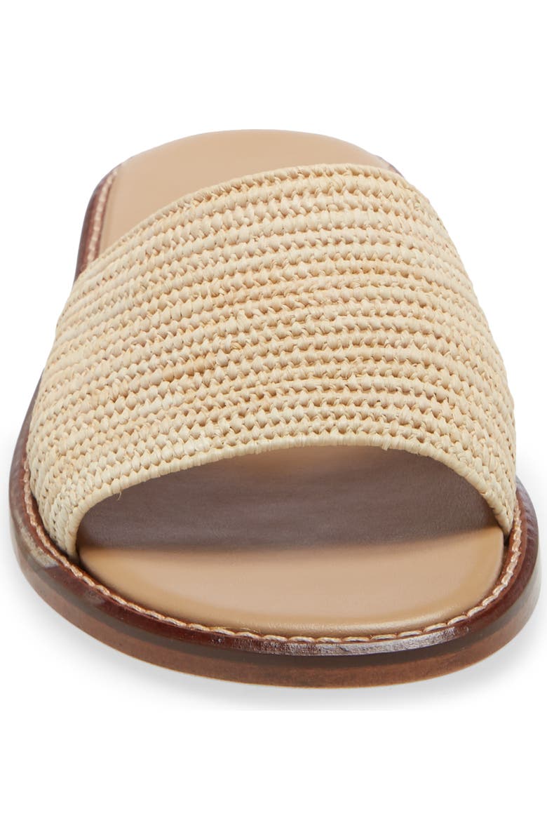 Manolo Blahnik Safina Woven Slide Sandal, Alternate, color,