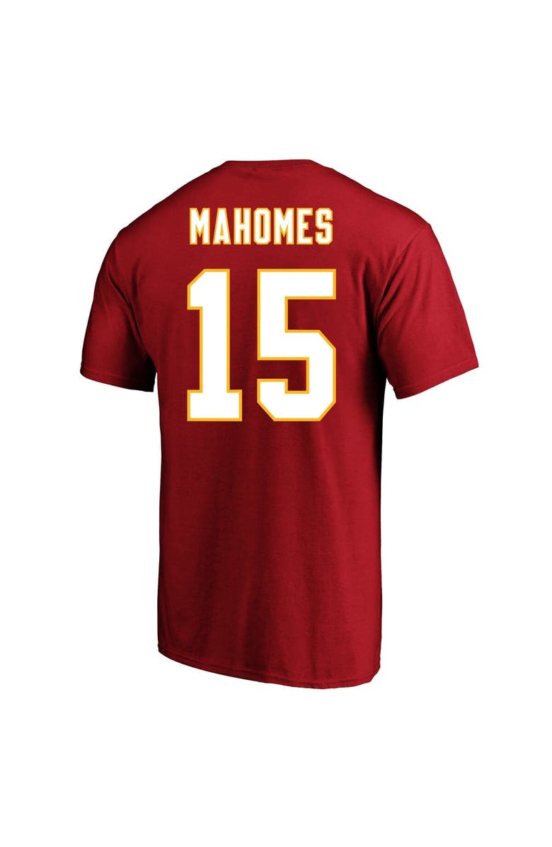 FANATICS Men's Fanatics Patrick Mahomes Red Kansas City Chiefs Super Bowl LIX Big & Tall Player Name & Number T-Shirt, Alternate, color, 