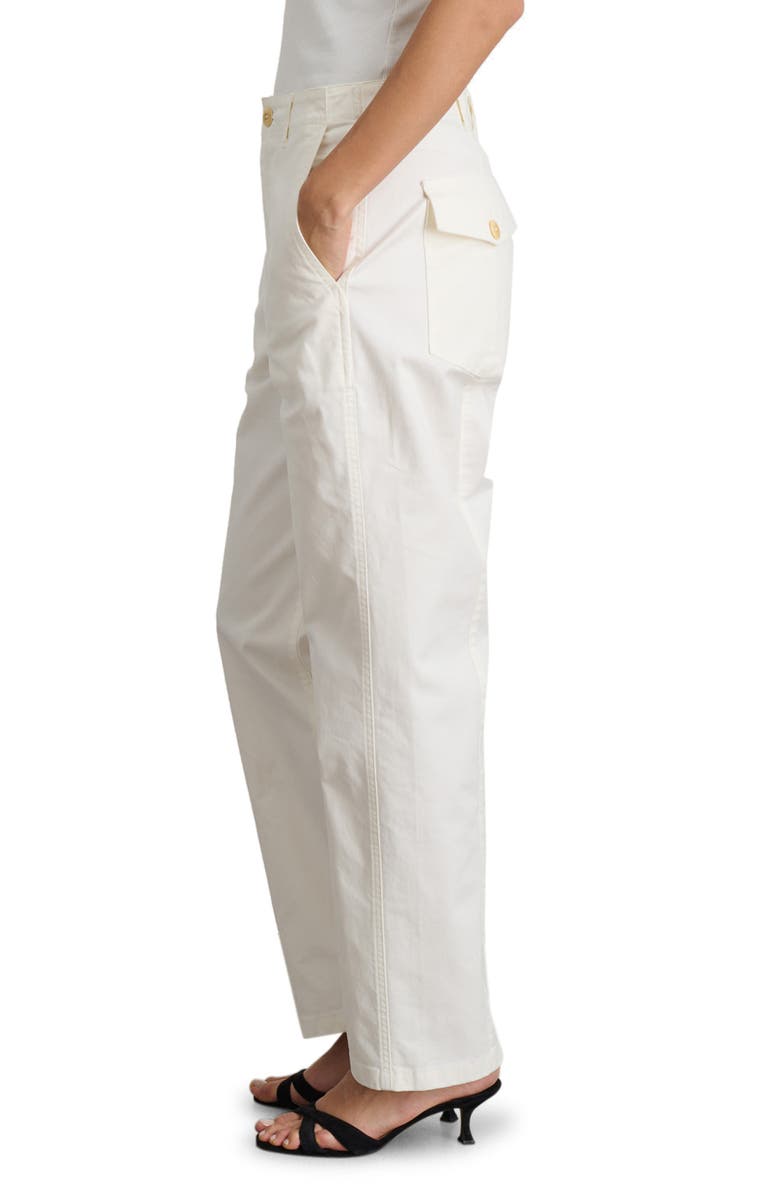 Alex Mill Utility High Waist Chino Pants, Alternate, color, White