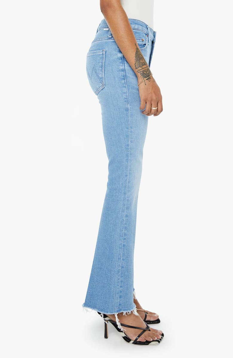 MOTHER Lil Fray Hem Bootcut Jeans, Alternate, color, Satisfy Your Cravings