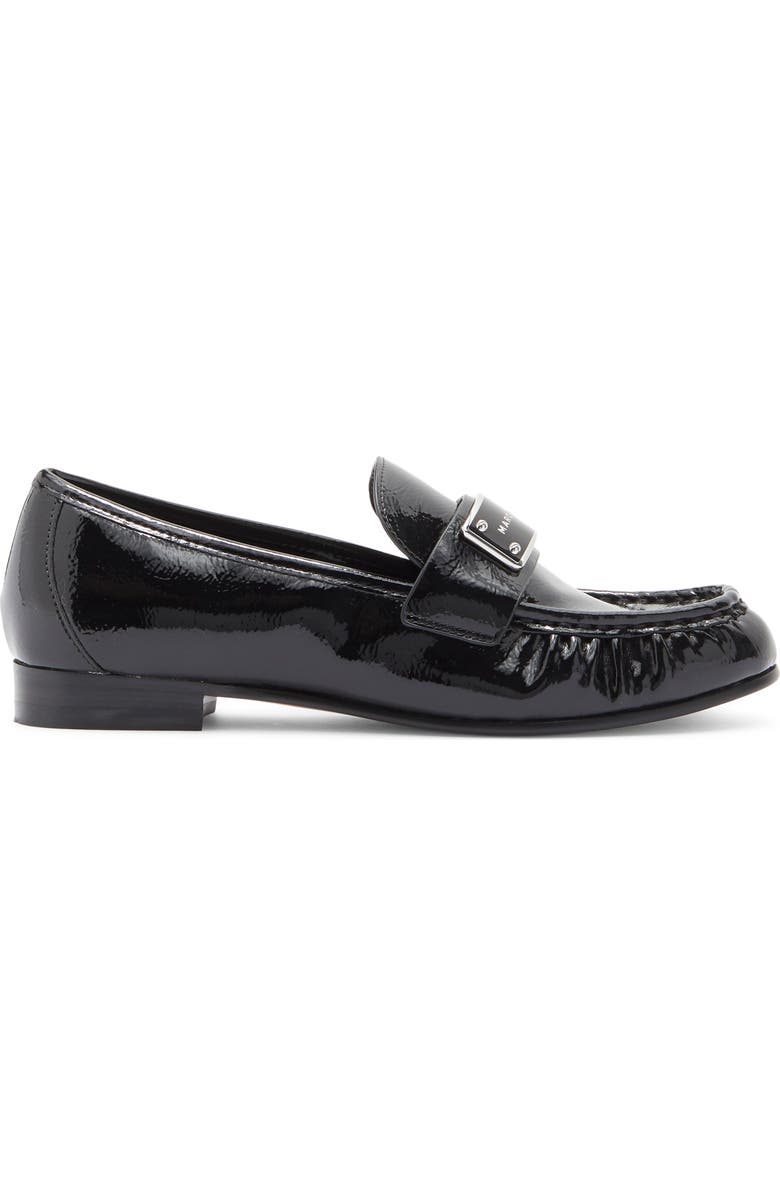 Marc Jacobs The Bold Logo Loafer, Alternate, color, Black