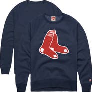 Homage Men's Homage  Navy Boston Red Sox Retro Tri-Blend Pullover Sweatshirt