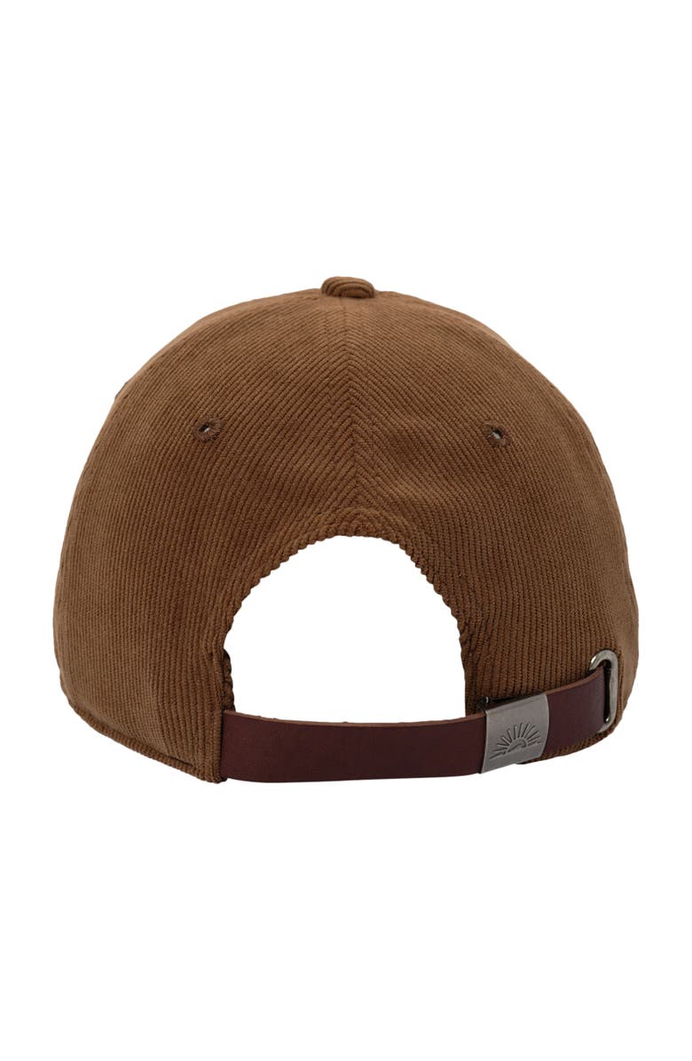 Faherty Corduroy Baseball Hat, Alternate, color, Brown