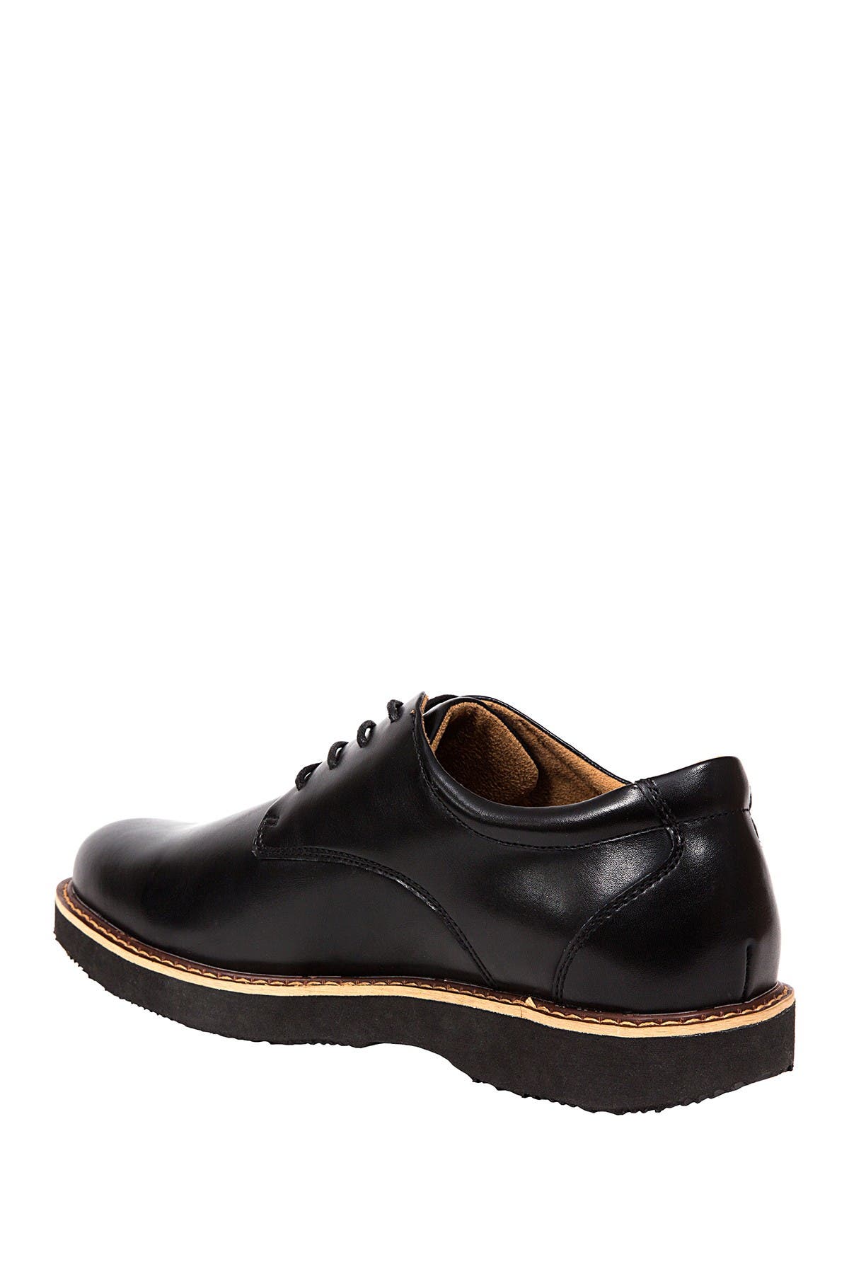 Deer Stags Walkmaster Plain Toe Derby - Wide Width Available, Alternate, color, Black