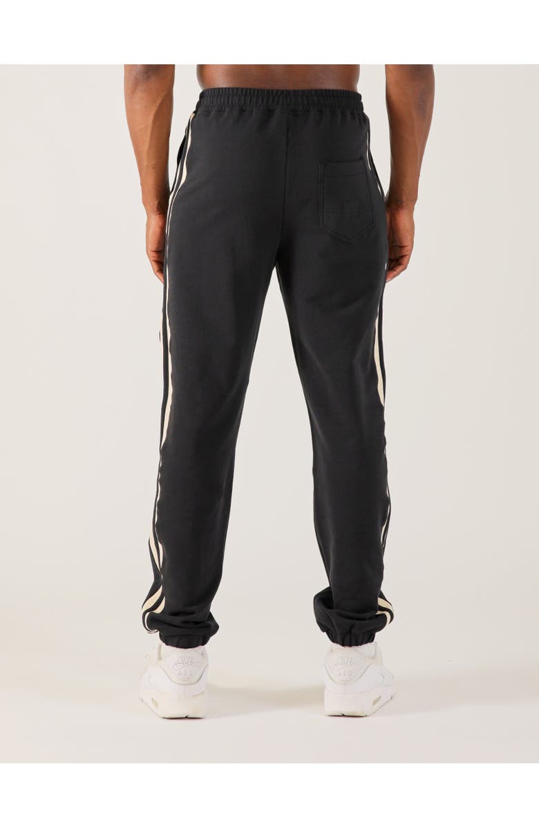 GLYDER Retro Sweat Pant, Alternate, color, Black/Oatmilk