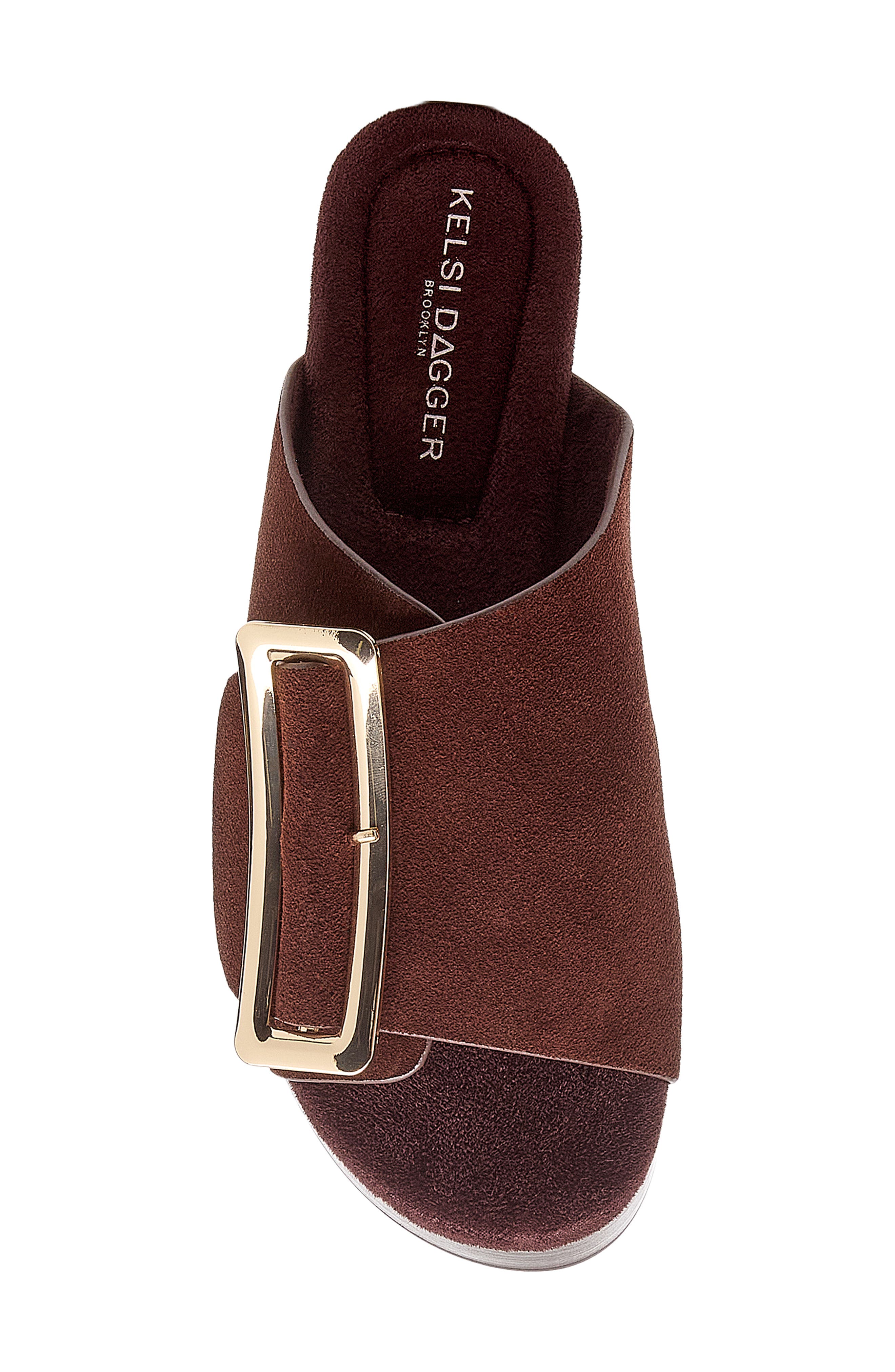 Dover Platform Slide Sandal, Alternate, color, WARM BROWN