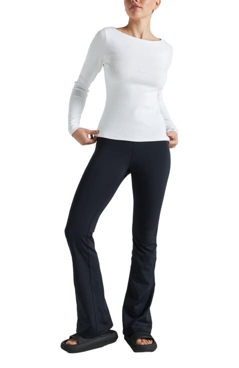 Serene Rib Long Sleeve Top