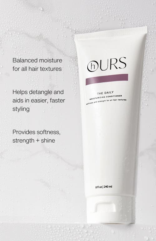 Hours Haircare The Daily Moisturizing Conditioner In 8 oz