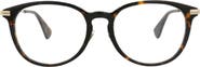 Gucci 53mm Round Optical Glasses
