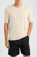 ALEX CRANE Lolo Drop Needle Sweater Tee