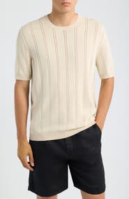 ALEX CRANE Lolo Drop Needle Sweater Tee