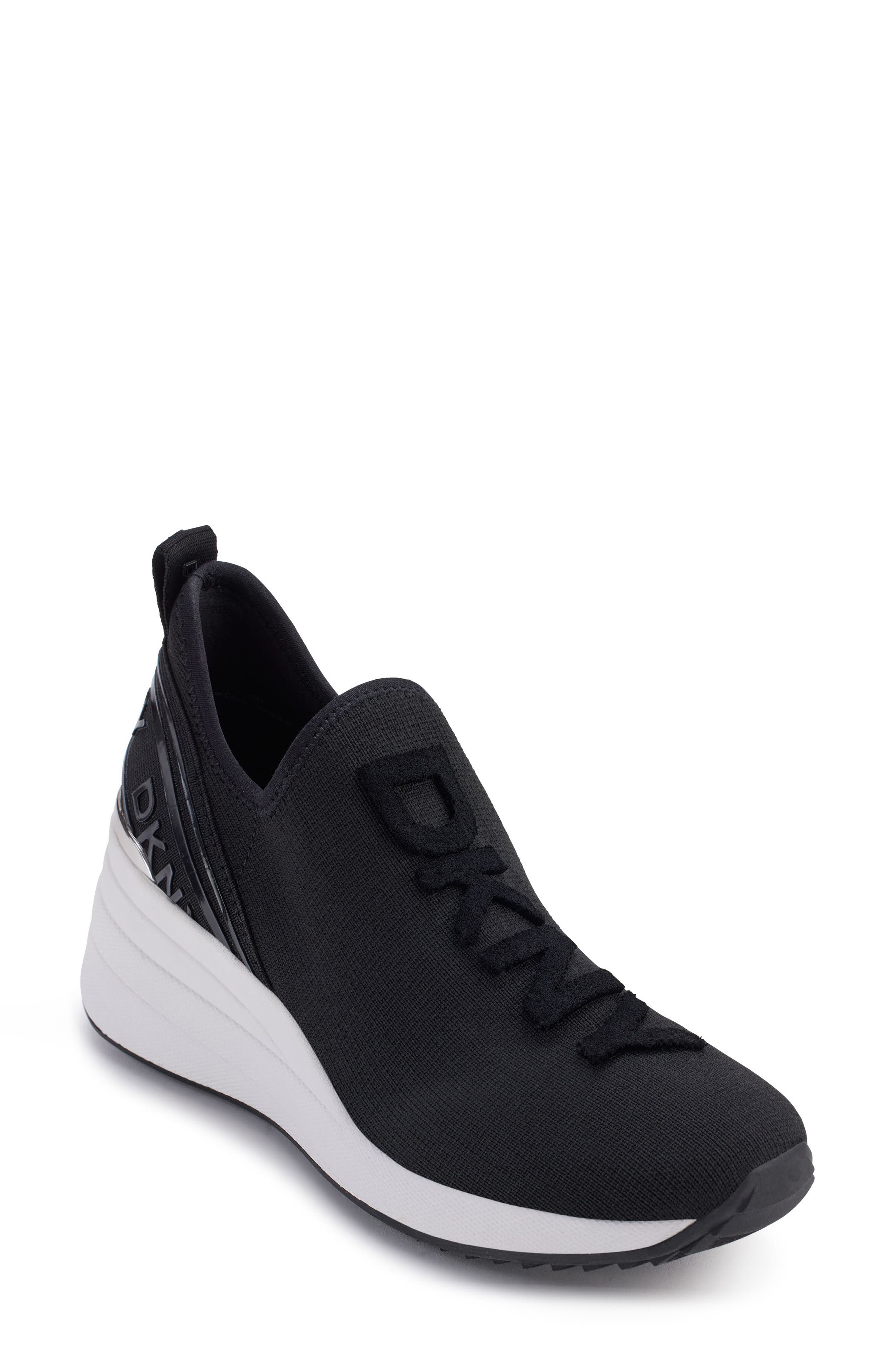 DKNY Keeva Wedge Sneaker, Main, color, 