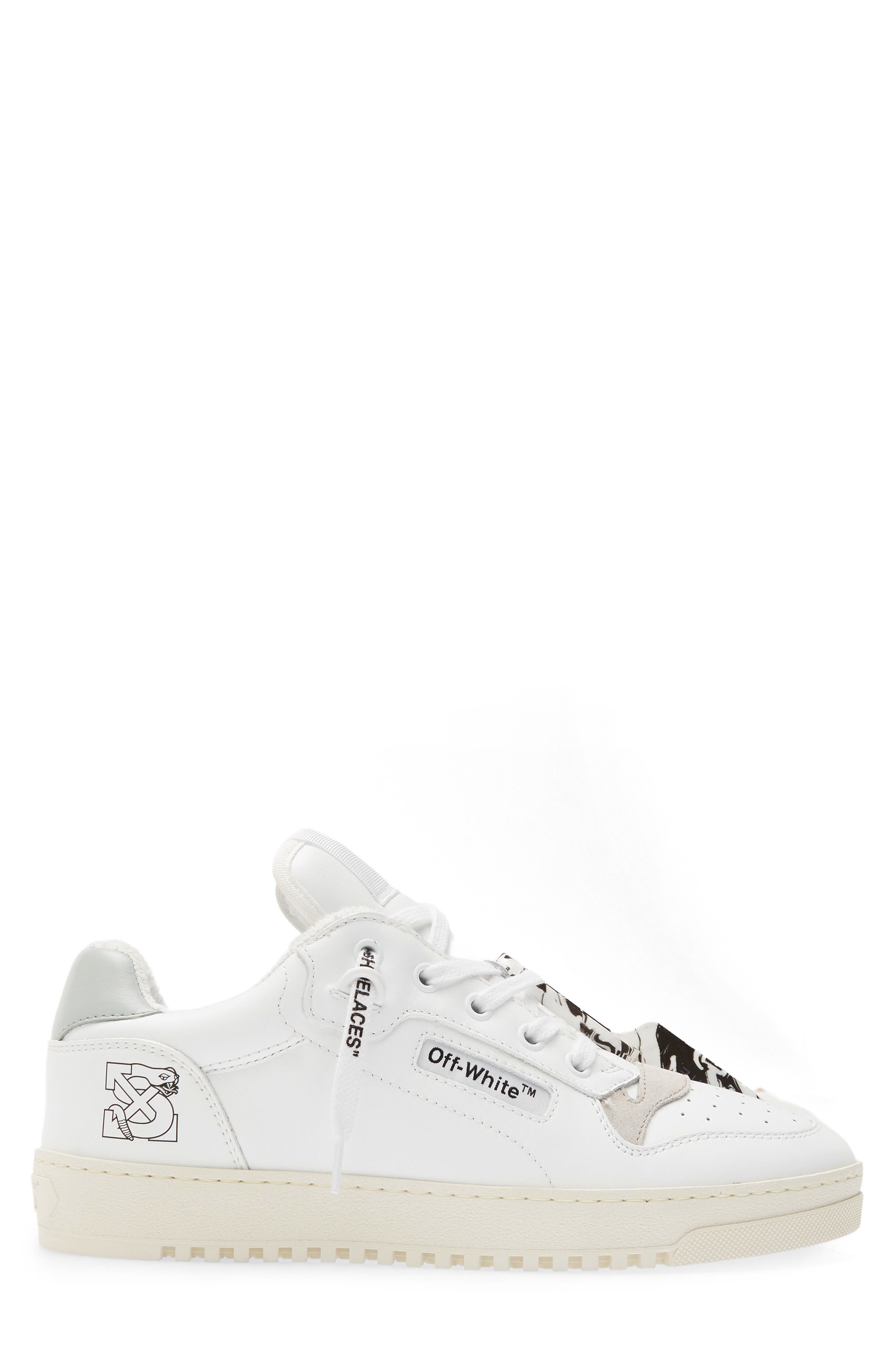Off-White x Sal Barbier Vulcanized Low Top Sneaker, Alternate, color, 
