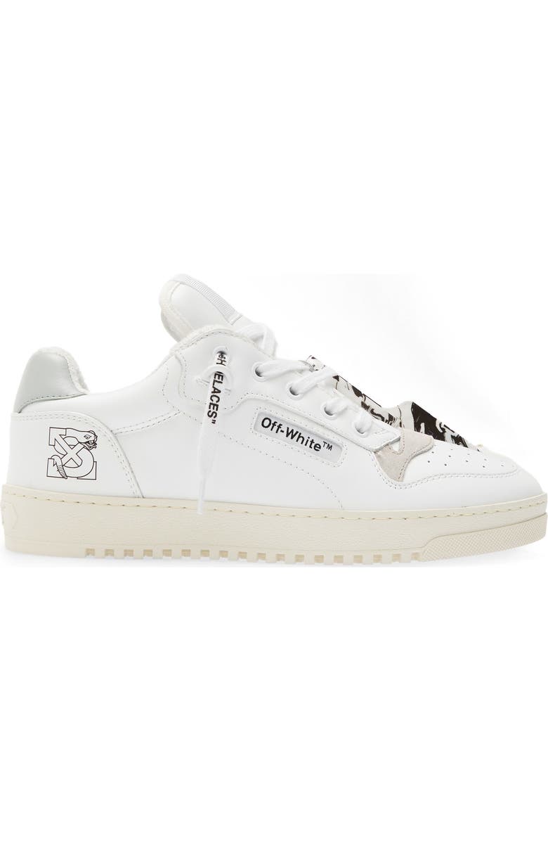 Off-White x Sal Barbier Vulcanized Low Top Sneaker, Alternate, color,