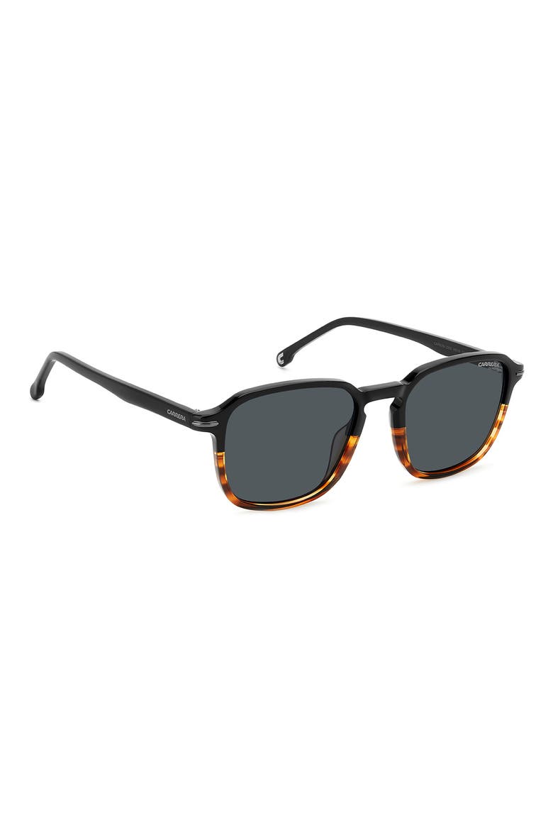 328/S 53mm Rectangle Sunglasses, Alternate, color, BLACK HAVANA